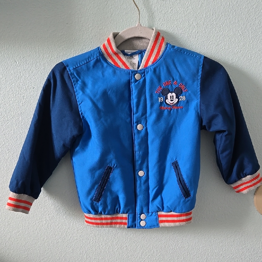 Kids 4 Disney Mickey Mouse Varsity Jacket